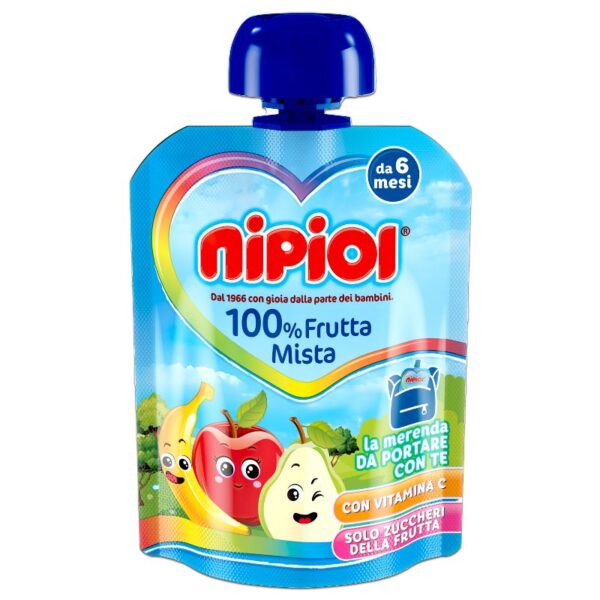 POUCH NIPIOL 85G FRUTTA MISTA