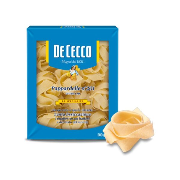 PASTA DE CECCO 500G PAPPARDELLE NIDI - immagine 2