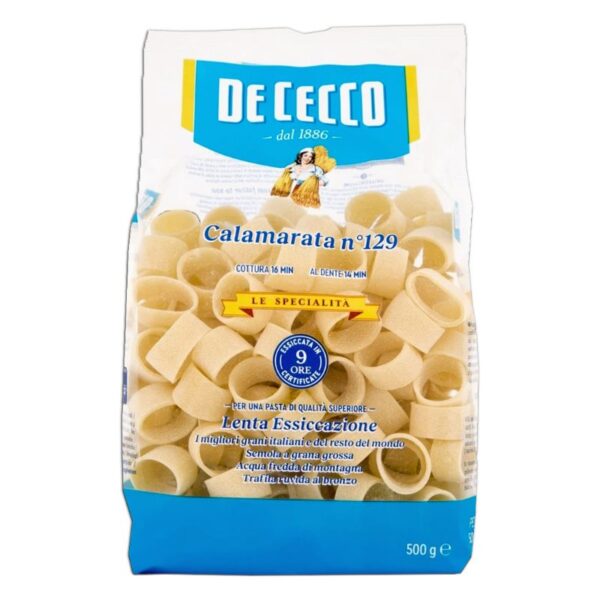 PASTA DE CECCO 500G CALAMARATA