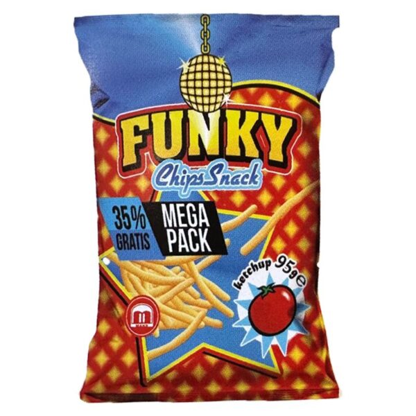 PATATINE STICK FUNKY 95G   KETCHUP