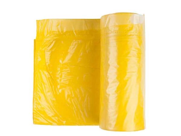 SACCO RIFIUTI VELOCE 55x65CM GIALLO - immagine 4