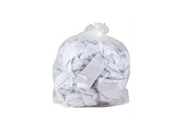 SACCO RIFIUTI 70x110CM 10PZ TRASPARENTE - immagine 2