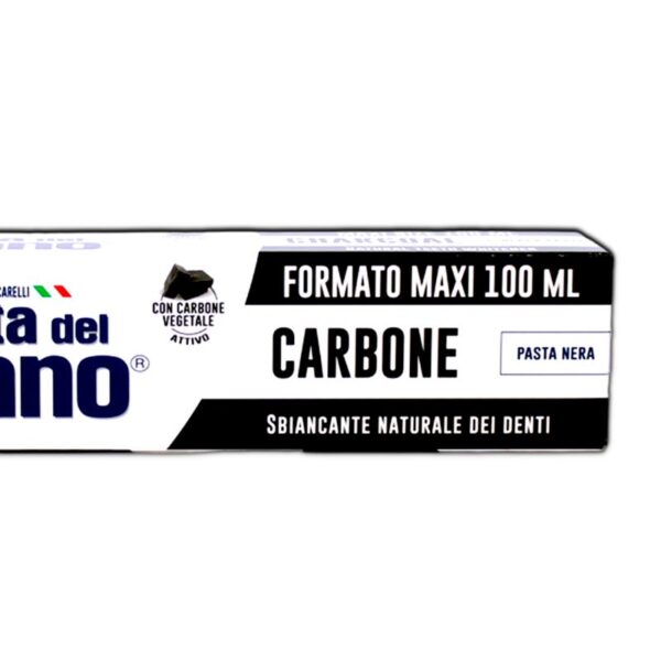 DENTIFRICIO PASTA DEL CAPITANO 100ML CARBONE - immagine 2