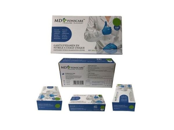 GUANTI IN NITRILE 100 PZ TG.S SENZA POLV - immagine 3
