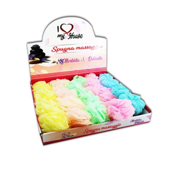 SPUGNA BAGNO COLORI ASSORTITI - immagine 2