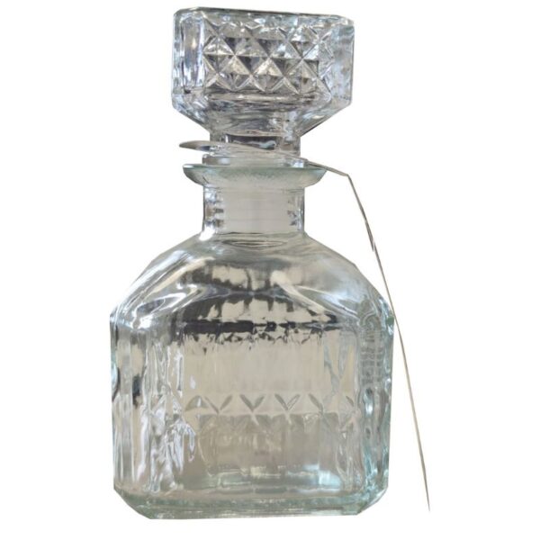 BOTTIGLIA BRANDY ICE VETRO 9X9X16,5 CM - immagine 3