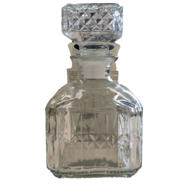 BOTTIGLIA BRANDY ICE VETRO 9X9X16,5 CM - immagine 4