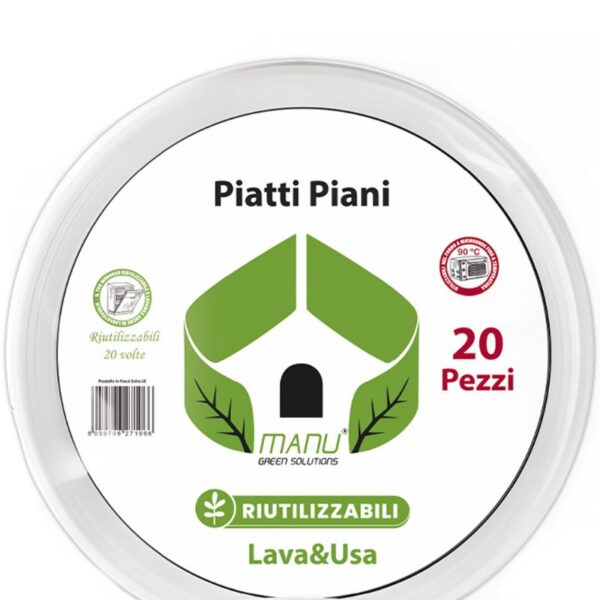 PIATTI PIANI MANU X20PZ - immagine 2