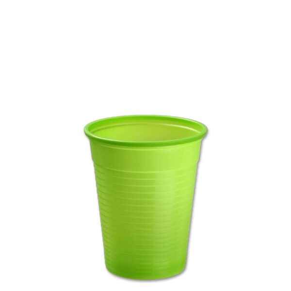BICCHIERI ACQUA 200CC 50PZ SETAHOME  MONOUSO VERDI - immagine 2