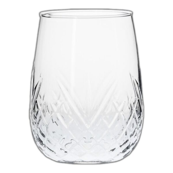 BICCHIERE ACQUA 490ML 3PZ STEMLESS ROCOCO' - immagine 2