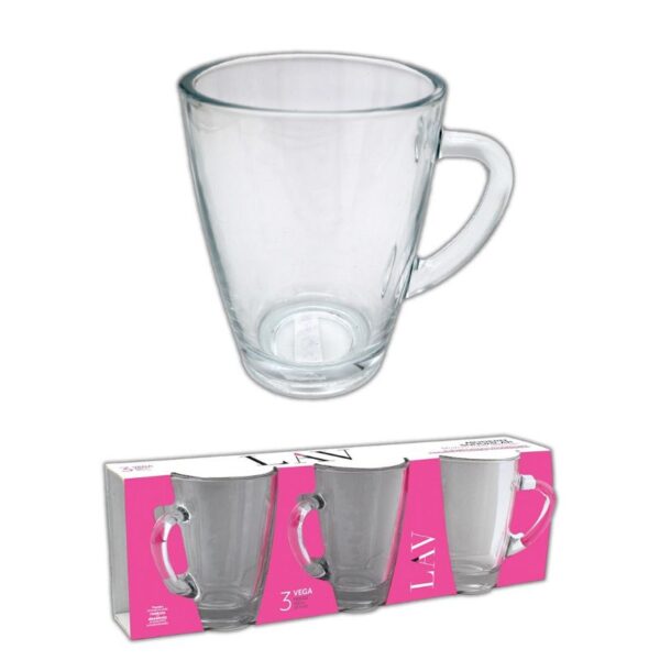 BICCHIERE MUG 3PZ 300CC