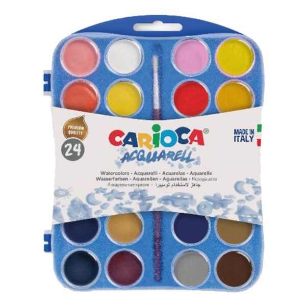 ACQUERELLI CARIOCA 24 COLORI