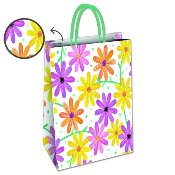 BUSTA CARTA PER REGALO 36X12X41CM  EVERY DAY ALICE - immagine 2