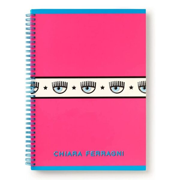 QUADERNO MAXI 20+1 CHIARA FERRAGNI 5M 80GR SPIRAL ASSORTITO - immagine 2