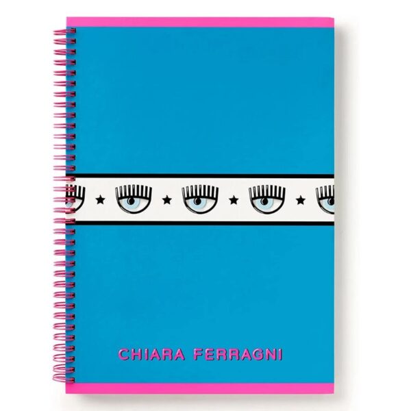 QUADERNO MAXI 20+1 CHIARA FERRAGNI 5M 80GR SPIRAL ASSORTITO - immagine 3