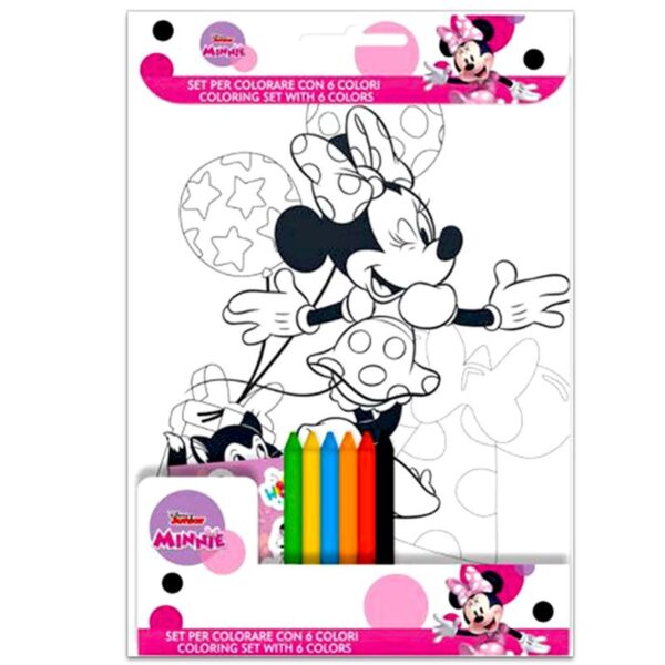 ALBUM CON COLORI 20X29X2 MINNIE - immagine 2