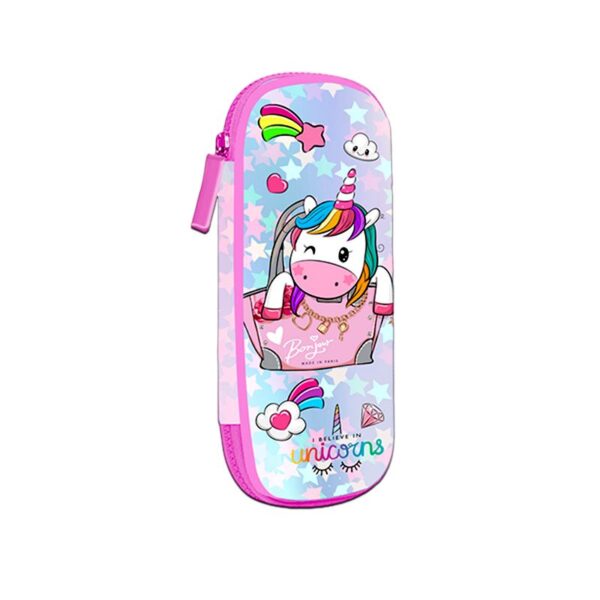 ASTUCCIO BAULETTO RIGIDO CON ZIP  PLAYTOY UNICORN - immagine 2