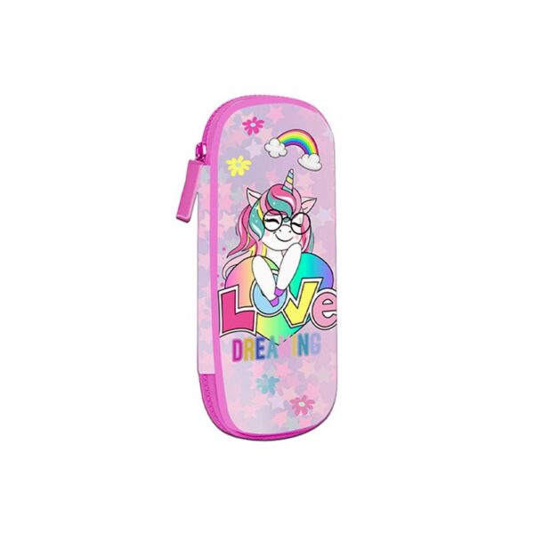 ASTUCCIO BAULETTO RIGIDO CON ZIP  PLAYTOY UNICORN - immagine 3