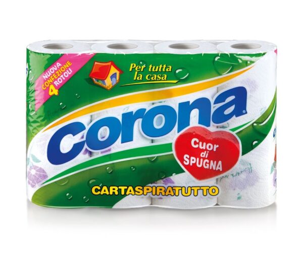 CARTA IGIENICA CORONA CUORDISPUGNA 4ROT