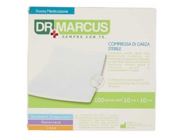 COMPRESSE DI GARZA DR.MARCUS 10X10CM - immagine 3