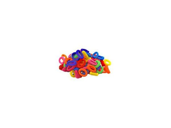 SET 100 CODINI COLORATI - immagine 3