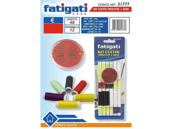 ACCESSORI CUCITO FATIGATI   SPOLETTE E AGHI