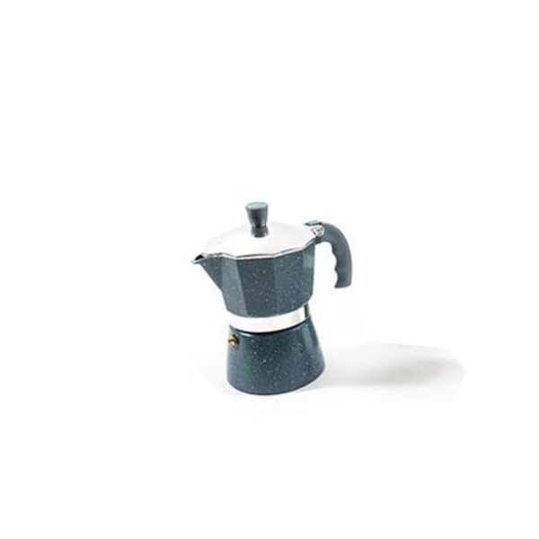CAFFETTIERA MOKA 3TZ STONE ALLUMINIO - immagine 2