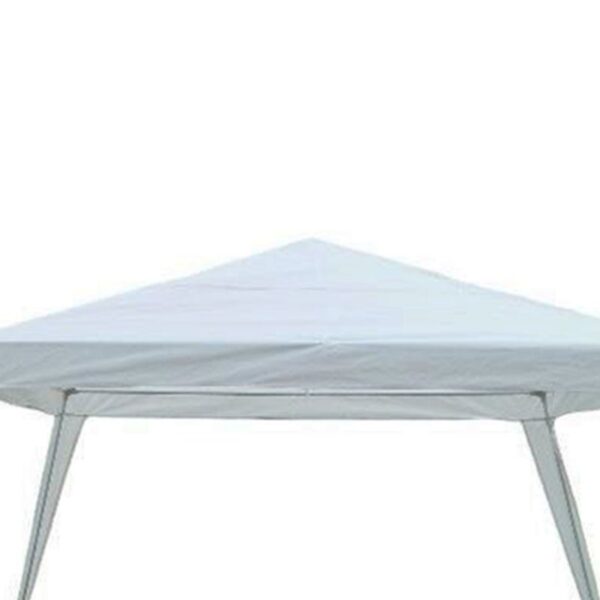 GAZEBO PE 300X300X250CM BIANCO - immagine 3