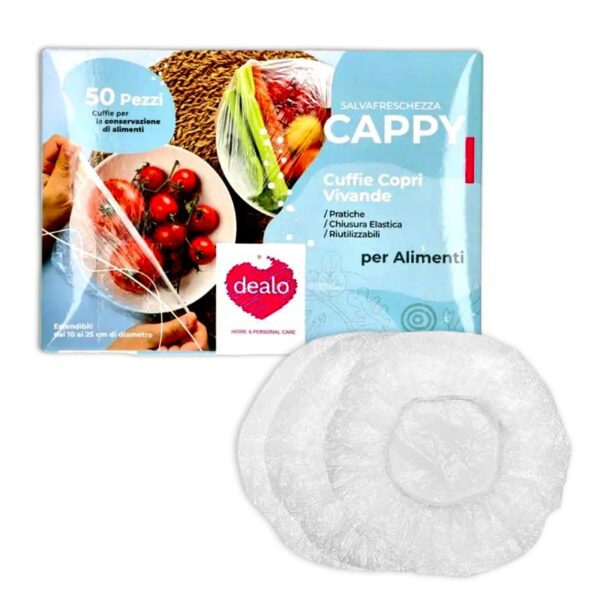 SALVA FRESCHEZZA ALIMENTI CAPPY 50PZ