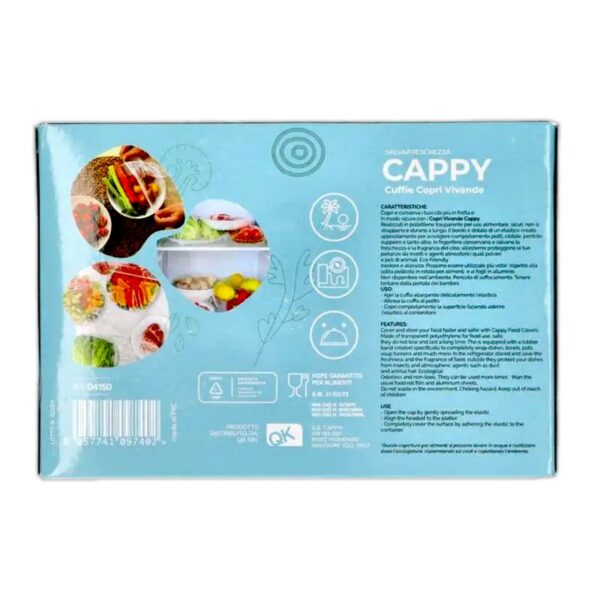 SALVA FRESCHEZZA ALIMENTI CAPPY 50PZ - immagine 3
