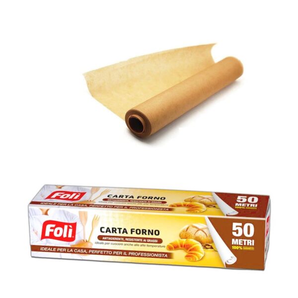 CARTA FORNO FOLÌ ROTOLO 50MT