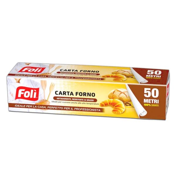 CARTA FORNO FOLÌ ROTOLO 50MT - immagine 2