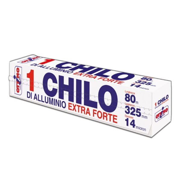 ALLUMINIO OTTIMO 1 CHILO 80 METRI  ROTOLO