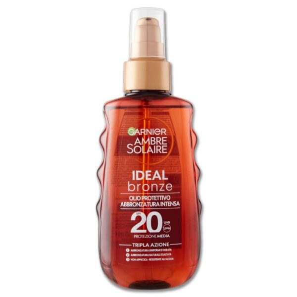 OLIO ABBRONZANTE GARNIER AMBRE SOLAIRE SPF20 150ML