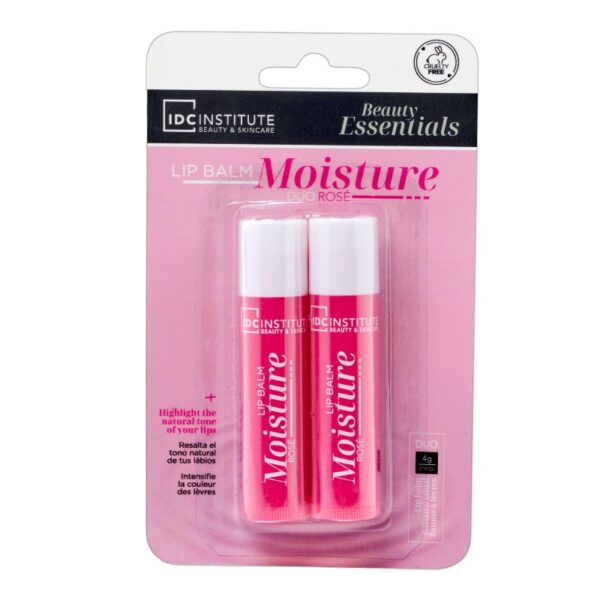 BALSAMO LABBRA IDC INSTITUTE DUO  MOISTURE ROSE' - immagine 3