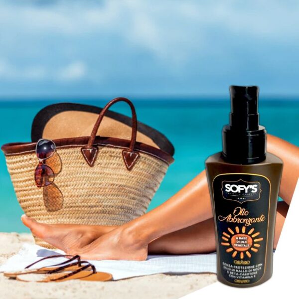 OLIO ABBRONZANTE SOFY'S 100ML SPRAY  AL MALLO DI NOCE - immagine 2