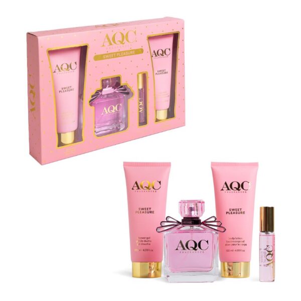 BOX REGALO AQC FRAGRANCES   SWEET PLEASURES