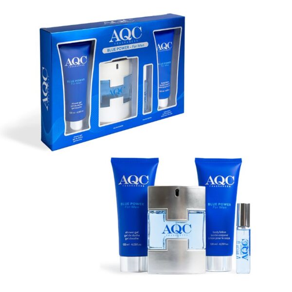 BOX REGALO AQC FRAGRANCES BLUE POWER MEN