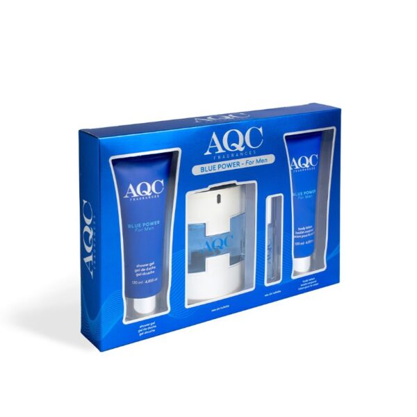 BOX REGALO AQC FRAGRANCES BLUE POWER MEN - immagine 2