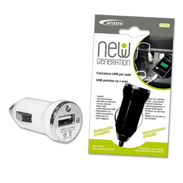 CARICATORE USB AUTO