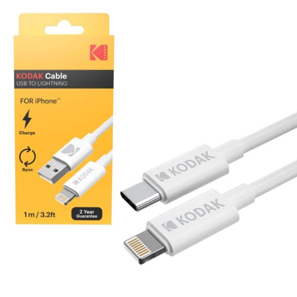 CAVO USB TO LIGHTNING KODAK IPHONE