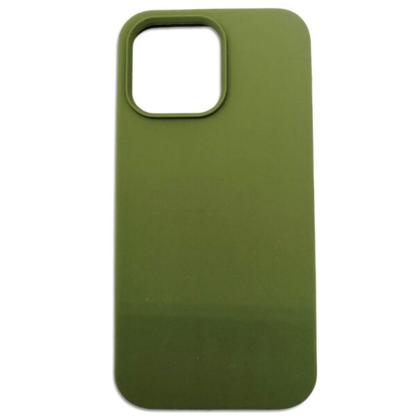 COVER 63 IPHONE 14 PRO VERDE IN SILICONE - immagine 4