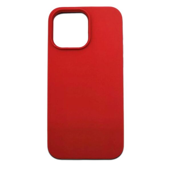 COVER 31 IPHONE 14 PRO ROSSA IN SILICONE - immagine 4