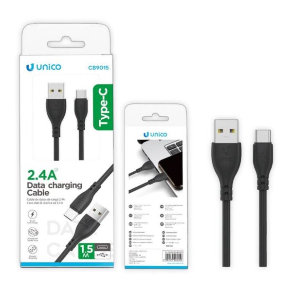 CAVO USB TYPE C 1,5MT NERO