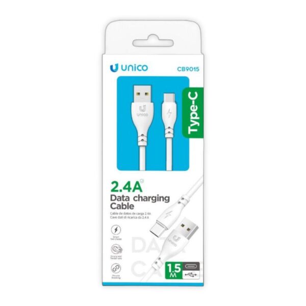 CAVO USB TYPE C 1,5MT BIANCO - immagine 2