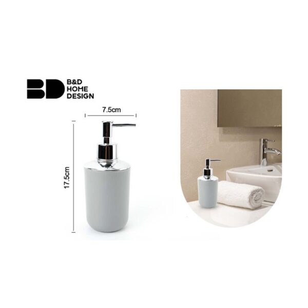 DISPENSER SAPONE BAGNO LINEA FIRENZE 17,5X7,5CM IN PLASTICA - immagine 4