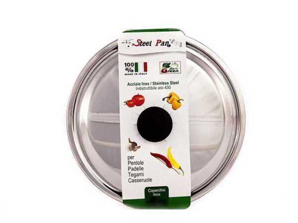 COPERCHIO STEELPAN 28CM INOX - immagine 2