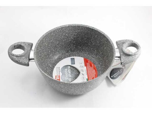 CASSERUOLA CUORE DI PIETRA 20CM - immagine 2
