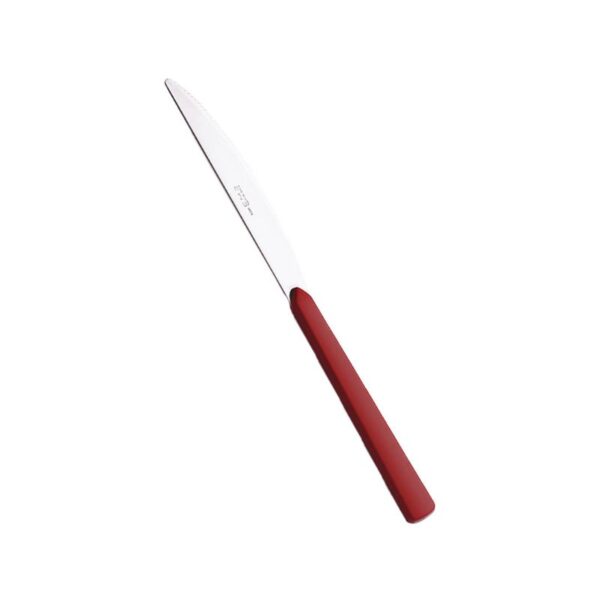 COLTELLO DA TAVOLA FAST MANICO  ROSSO - immagine 2