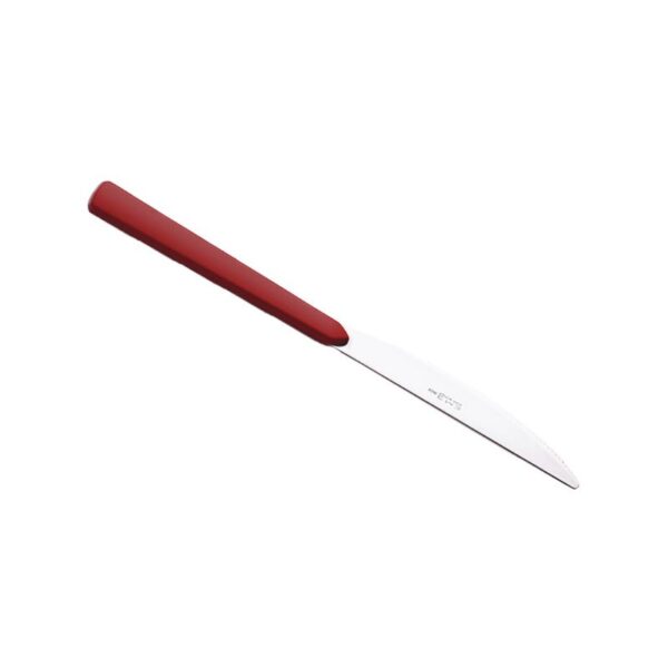 COLTELLO DA TAVOLA FAST MANICO  ROSSO - immagine 3